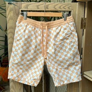 Vans Checkered Drawstring Shorts